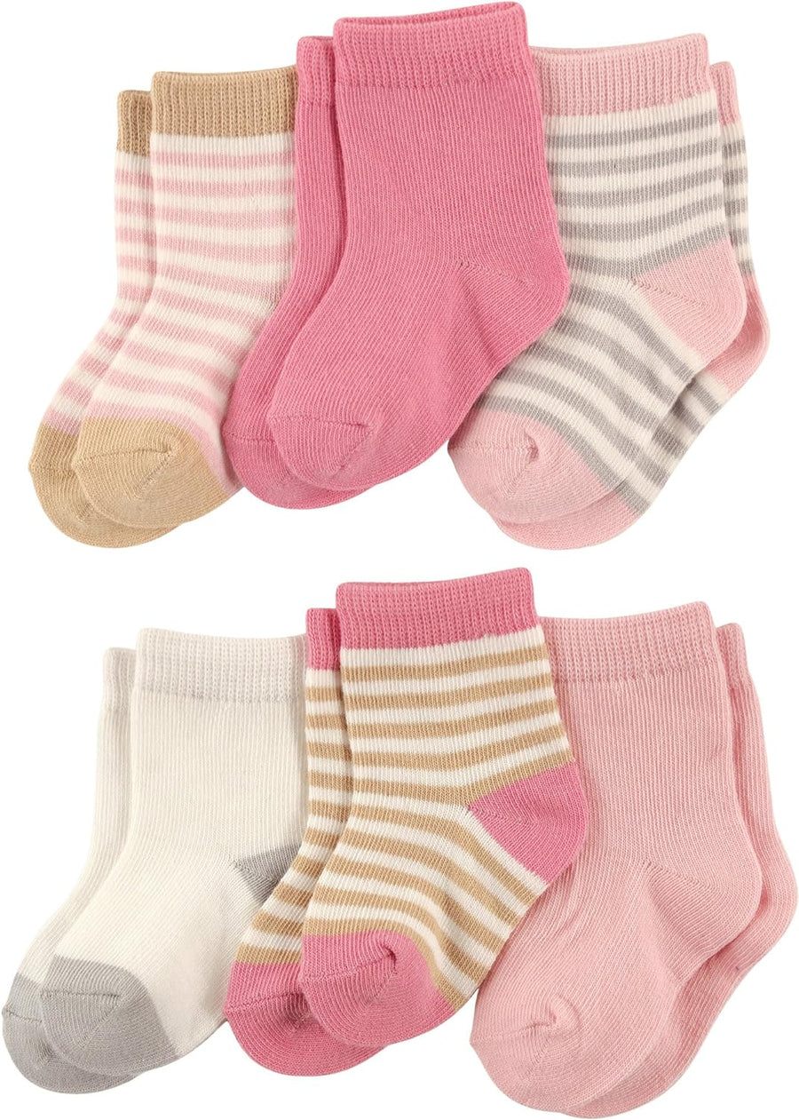 Organic cotton baby socks multi-pack