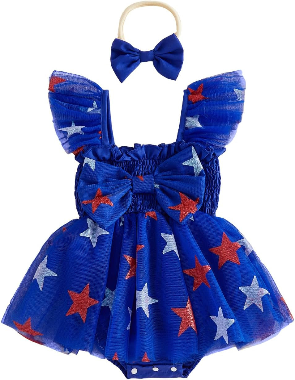 Halloween Baby Girl Outfit Infant Pumpkin Tutu Tulle Romper Dress