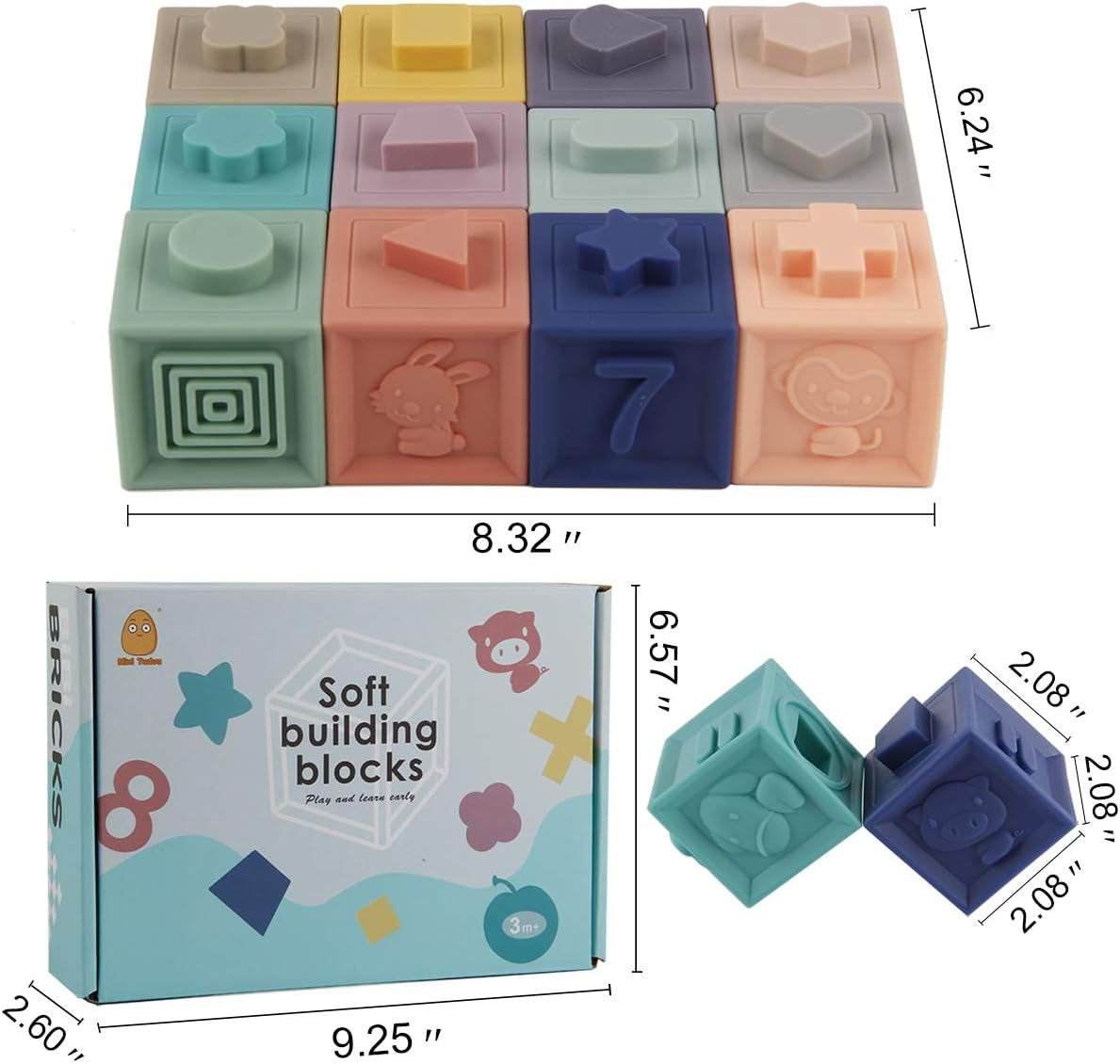 Soft squeeze building blocks, view 6