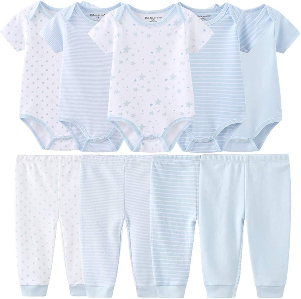 Newborn layette essentials 19-piece gift set, view 2