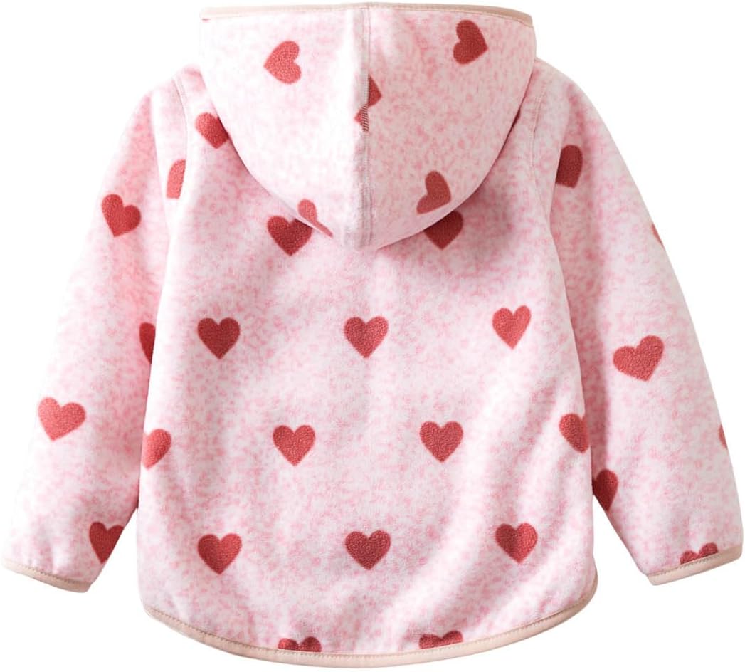 Sherpa-lined fleece hoodie jacket, view 5