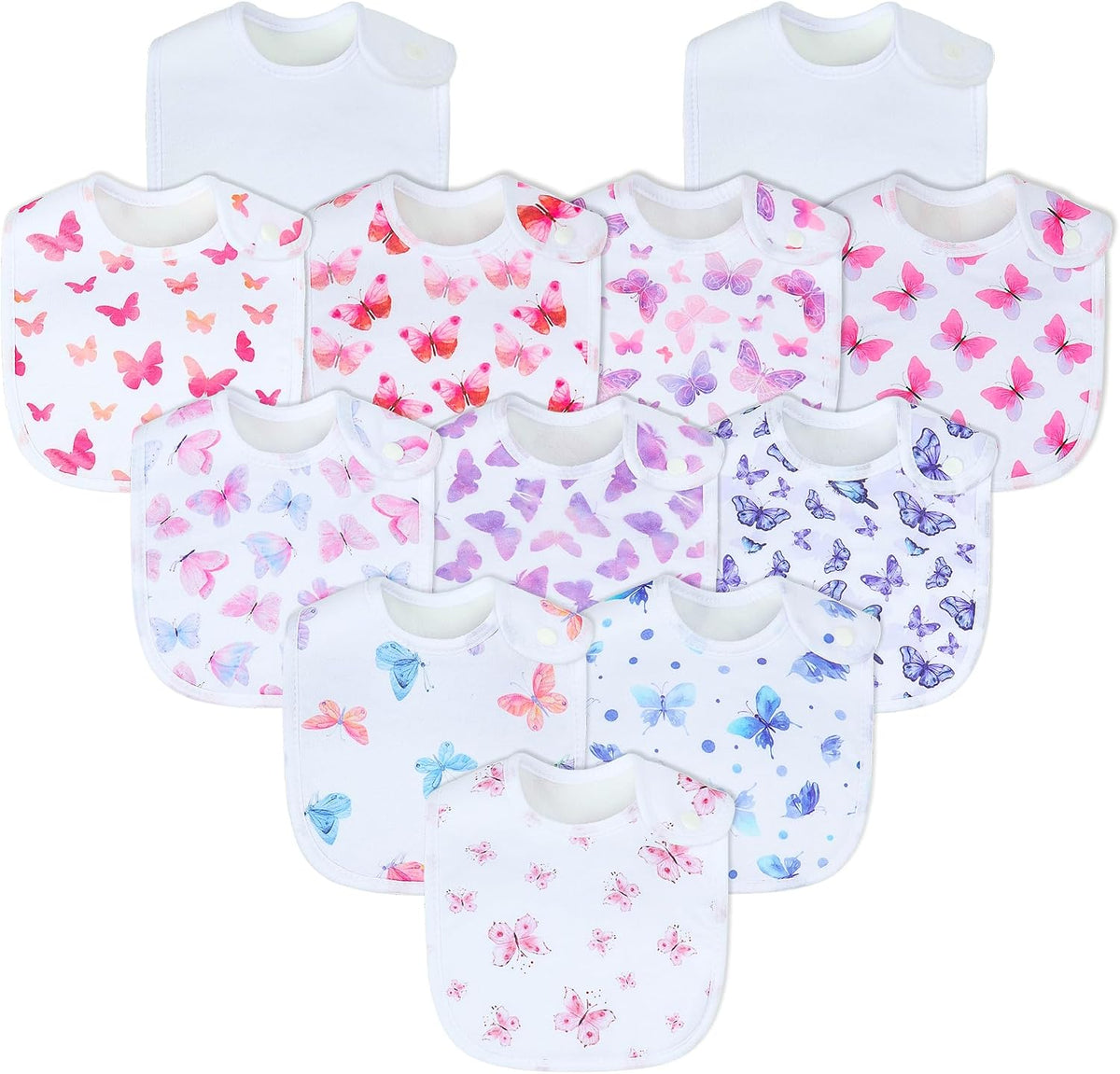Stylish & Soft Cotton Bandana Bibs Set for Newborns - Unisex, Absorbent, Perfect for Boys & Girls (3-36 Months)