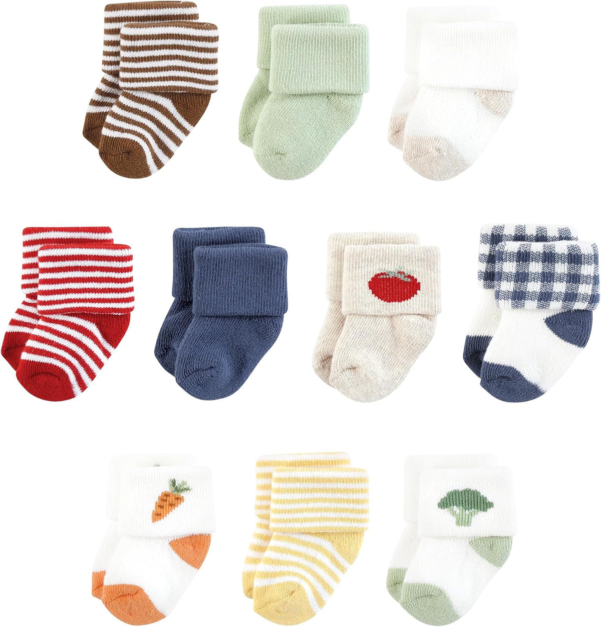 Soft & Cozy Organic Cotton Socks for Babies - Unisex Design
