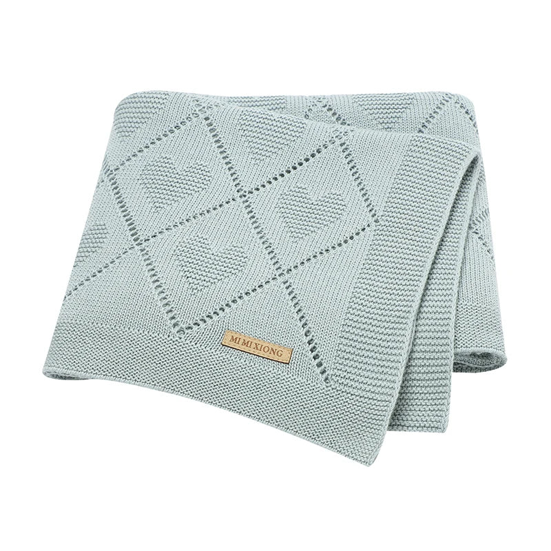 Luxuriously Soft Premium Cotton Baby Blankets - Perfect Newborn Swaddle Wraps for Strollers & Nurseries, 90x70 cm, Ideal for Boys & Girls