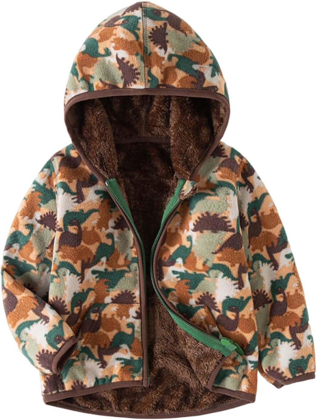 Sherpa-lined fleece hoodie jacket, view 8