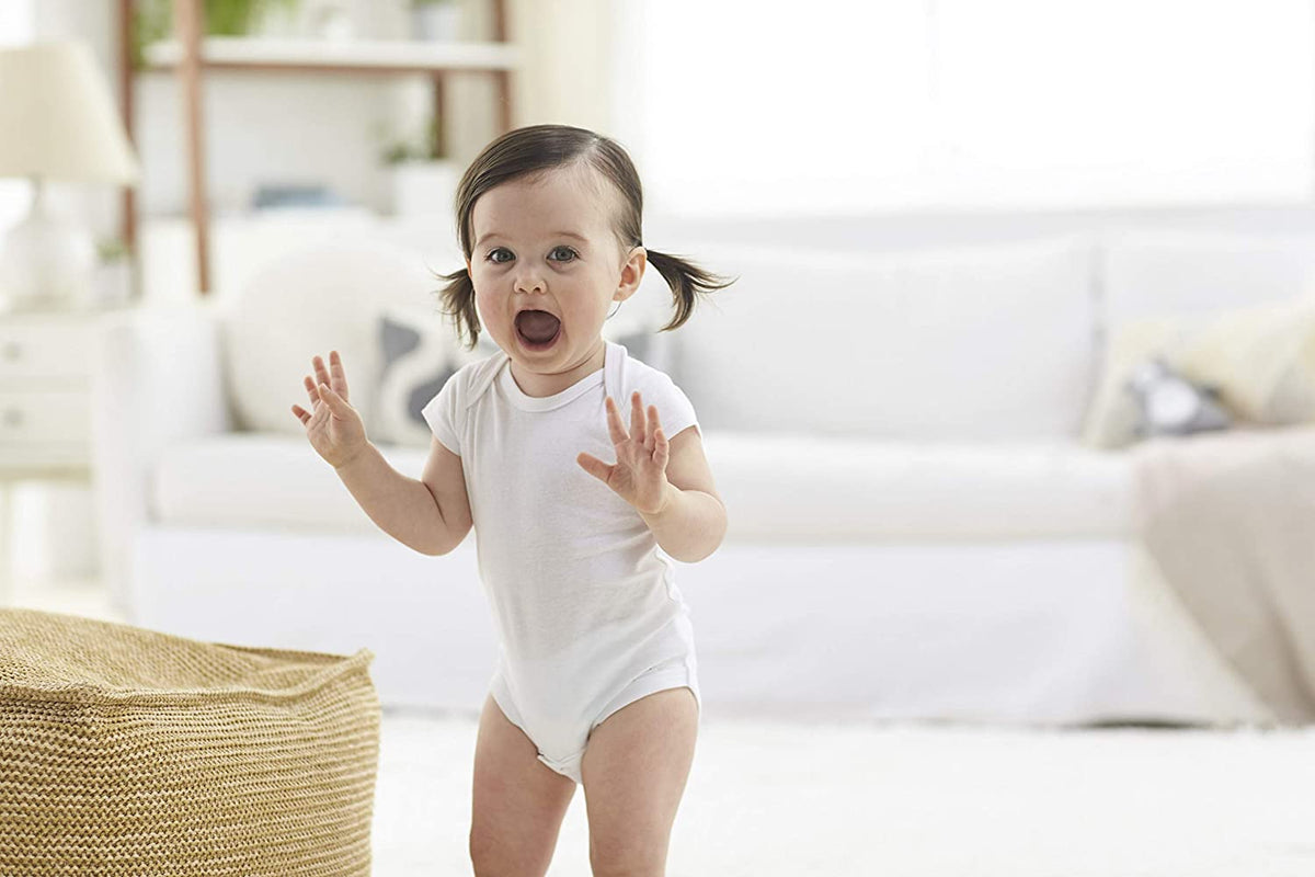 Ultimate 6-Pack Long Sleeve Bodysuits for Infants - Stylish & Comfortable for Boys & Girls!