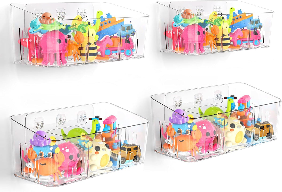 Bath toy storage organizer, view 10