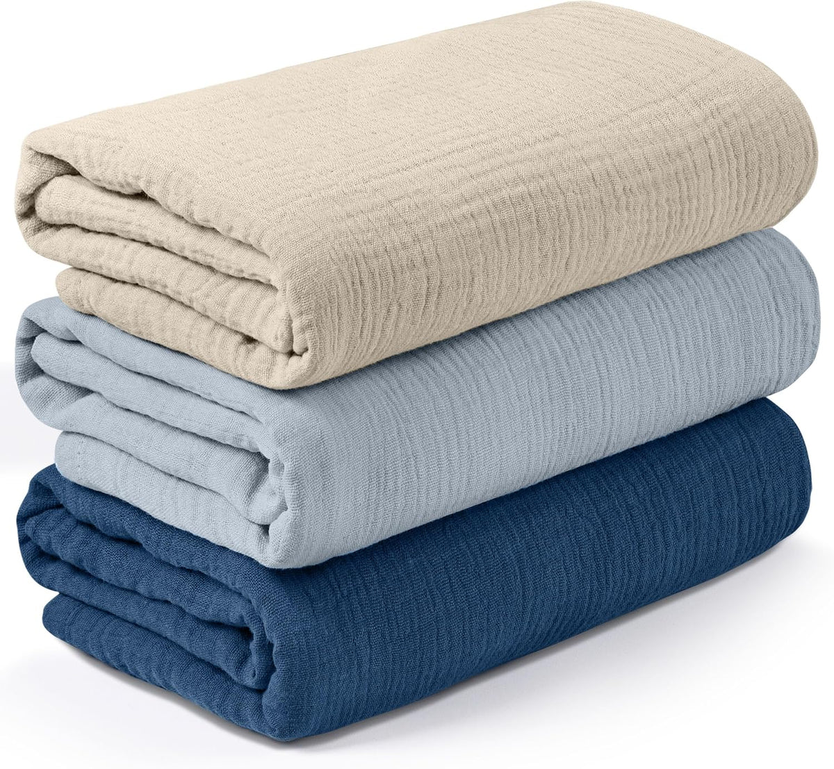 Muslin swaddle blankets, 3-pack, view 14
