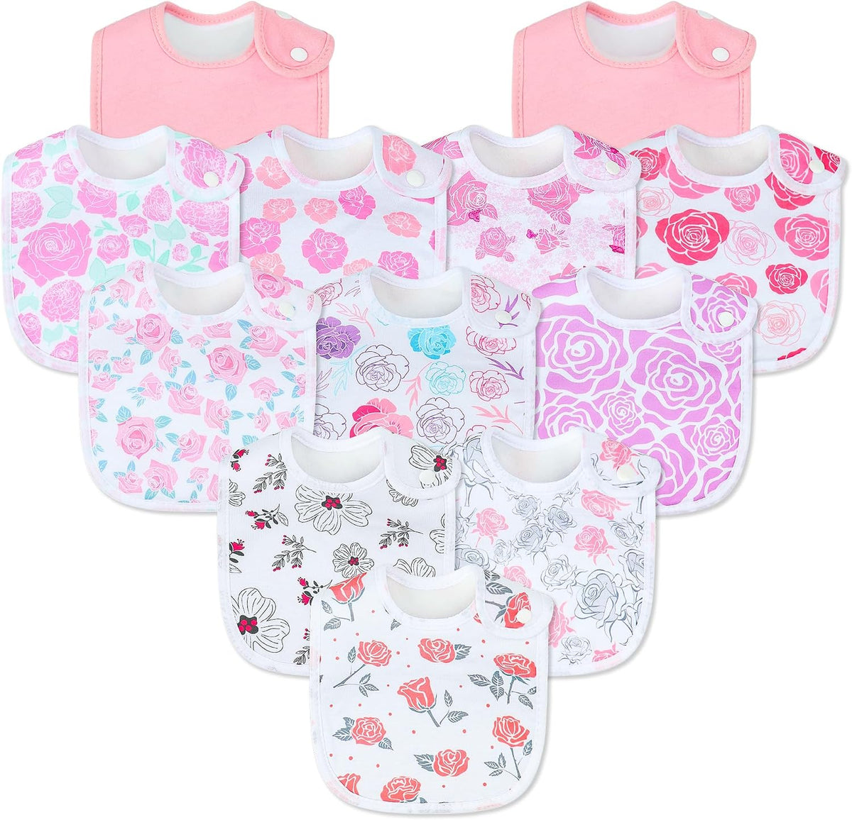 Stylish & Soft Cotton Bandana Bibs Set for Newborns - Unisex, Absorbent, Perfect for Boys & Girls (3-36 Months)