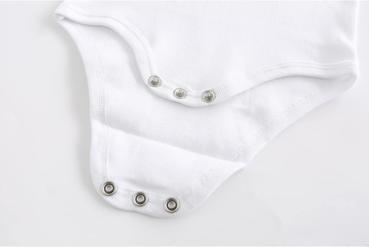 Unisex baby short sleeve bodysuit and pants set, view 6