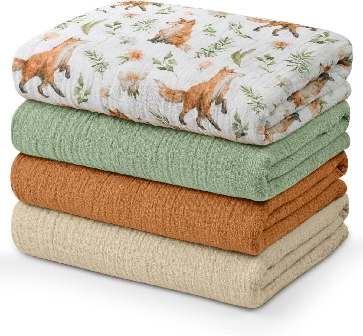 Muslin swaddle blankets, 3-pack, view 18