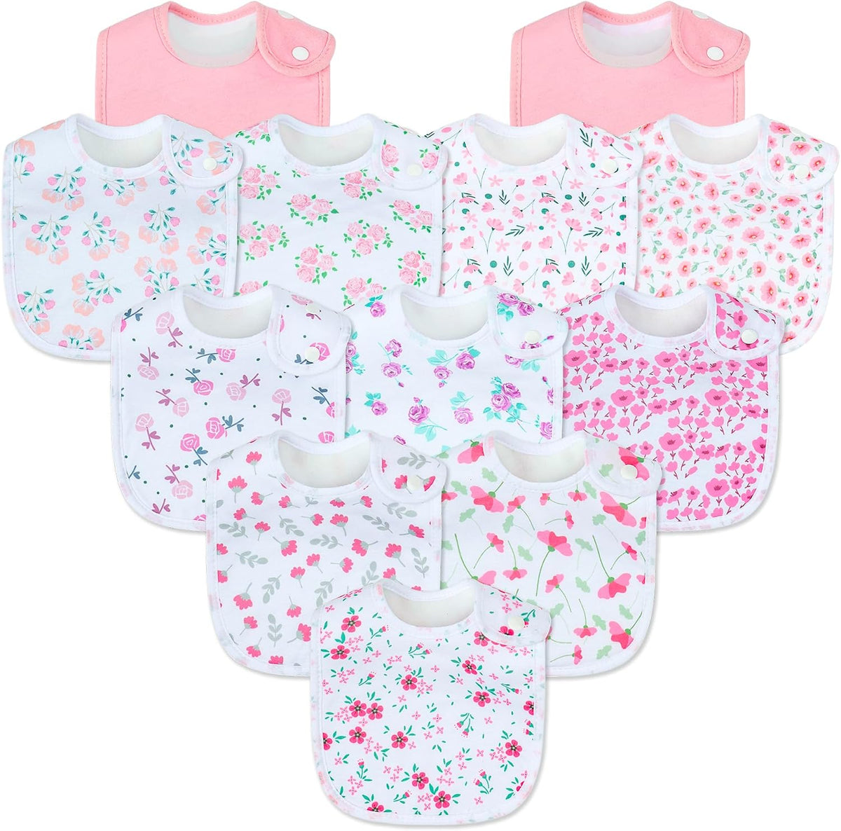 Stylish & Soft Cotton Bandana Bibs Set for Newborns - Unisex, Absorbent, Perfect for Boys & Girls (3-36 Months)
