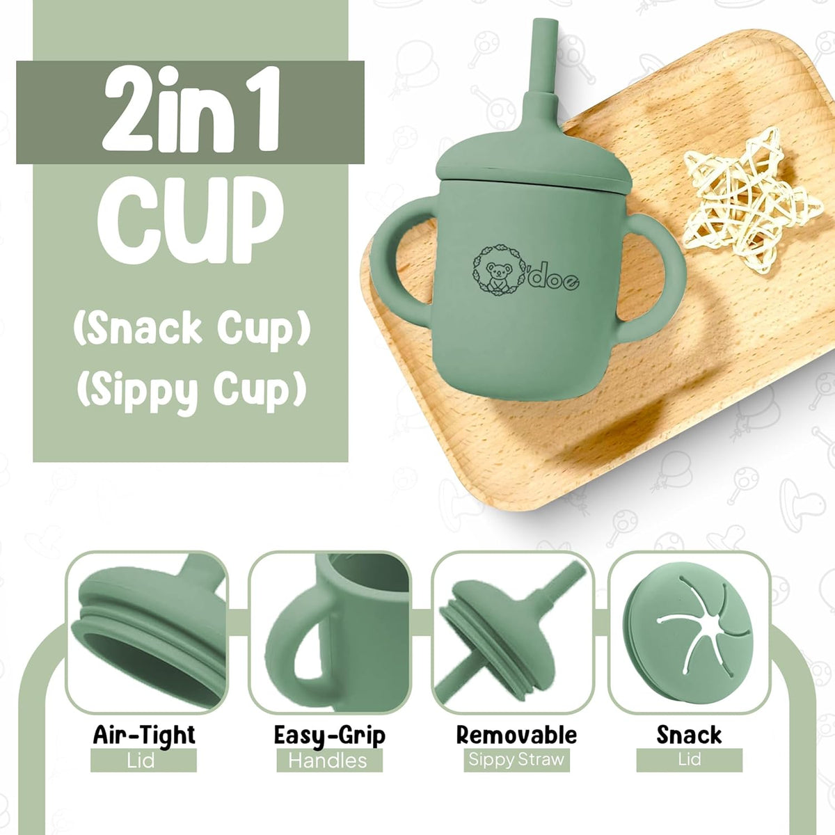 Silicone baby weaning set, view 8